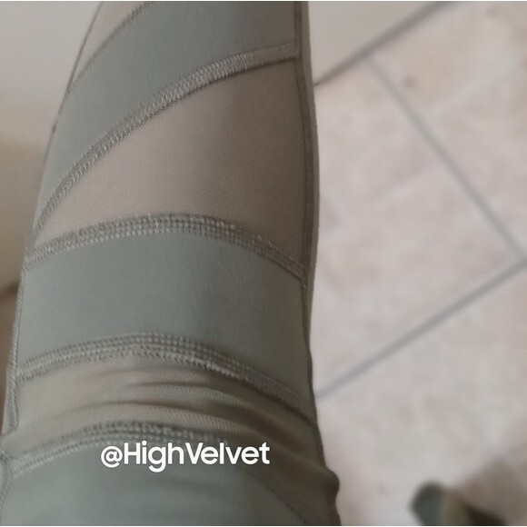 Lululemon Wunder Under Leggings Hi-RiseTech Mesh XS / 0 - Picture 11 of 12